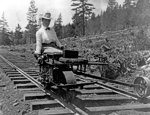 machine, track, blue-collar worker, lumber, rail transport