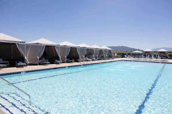 water, swimming pool, outdoor furniture, leisure, resort, umbrella