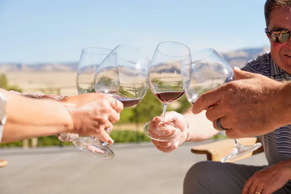 glasses, hand, stemware, drinkware, sky, wine glass
