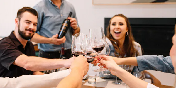smile, tableware, hand, table, stemware, drinkware