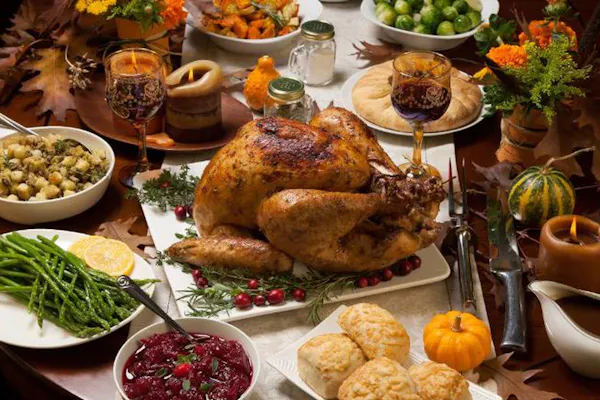 food, tableware, ingredient, turkey meat, roast goose, produce