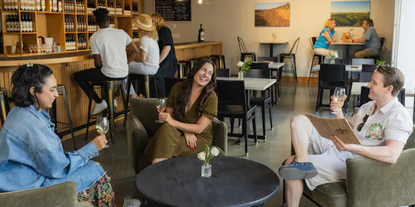 furniture, table, chair, sitting, restaurant, sharing