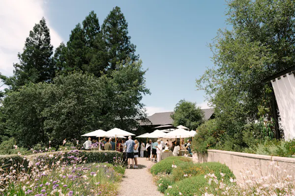 garden, spring, umbrella, ceremony, shade, floral design