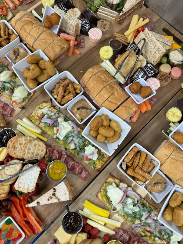food, ingredient, finger food, tableware, food group, buffet