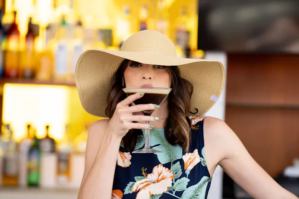 hat, headgear, fashion, sun hat, waist, fedora