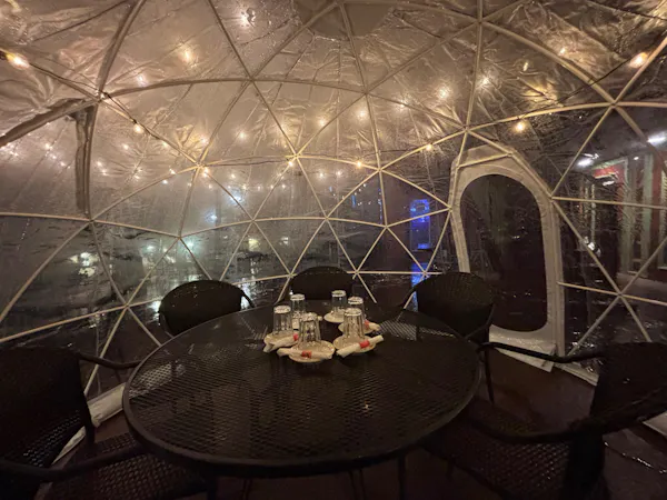glass, dome