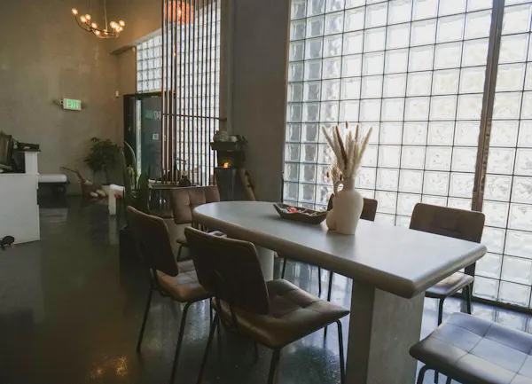 furniture, flooring, floor, lighting, glass, chair