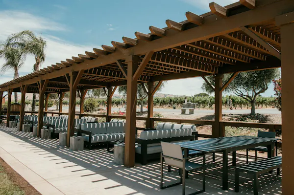 shade, outdoor furniture, pergola, outdoor structure, pavilion, outdoor table