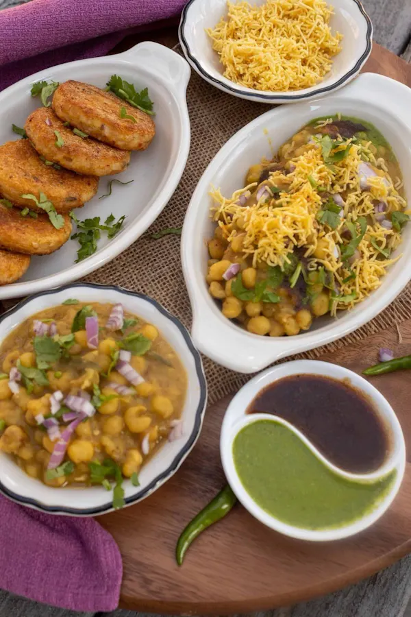 food, ingredient, produce, tableware, chaat, recipe