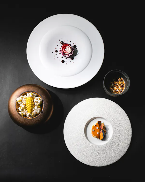tableware, dishware, plate, serveware, food, porcelain
