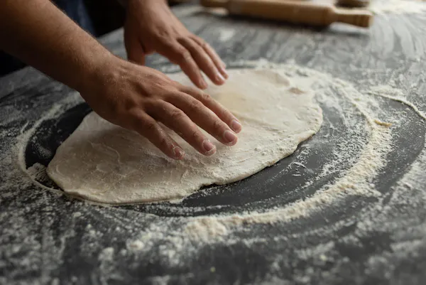 powder, dough, flour, ingredient, bread flour, all-purpose flour