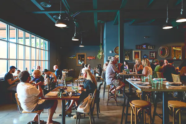 furniture, restaurant, chair, customer, cafeteria, kitchen & dining room table