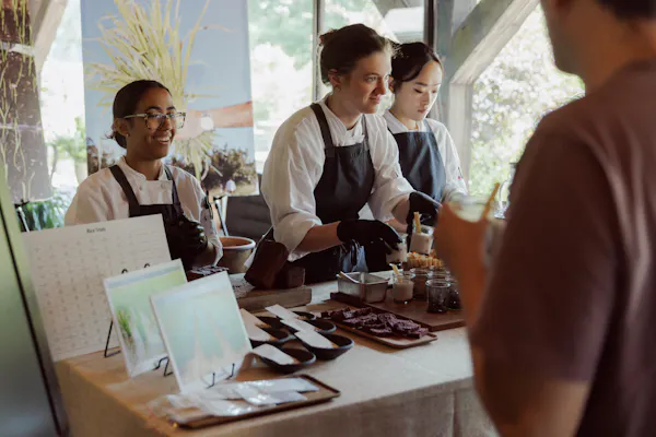 head, apron, cook, chef, restaurant, serveware