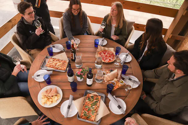 furniture, tableware, table, food, chair, drinkware