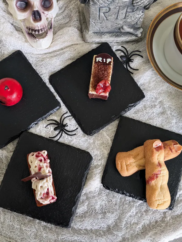 food, ingredient, finger food, tray, dessert, recipe