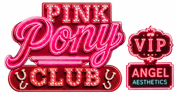 pink, neon
