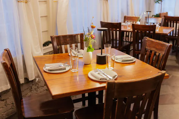 furniture, table, wood, dining room, chair, flooring