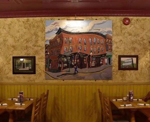 restaurant, chair, kitchen & dining room table, wood stain, picture frame, varnish