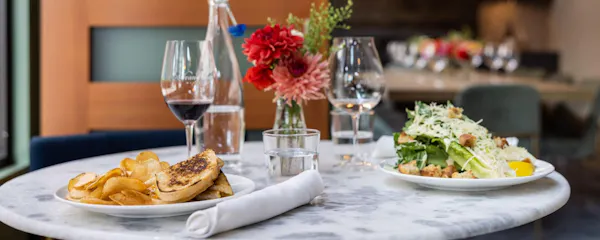 food, tableware, table, furniture, flower, drinkware