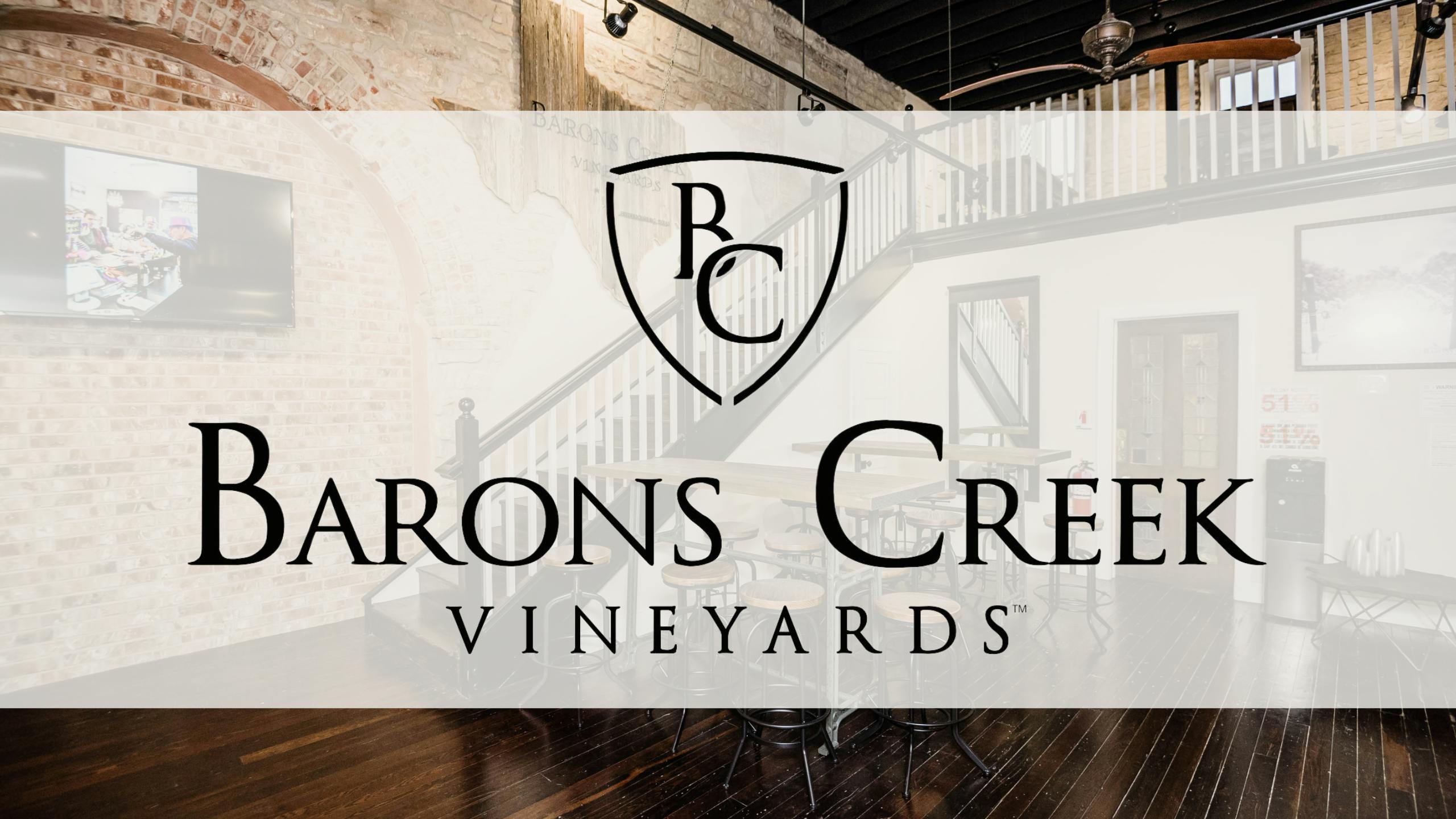 Barons Creek Vineyards Tasting Room - Granbury