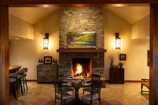 furniture, hearth, wall, flooring, wood, living room
