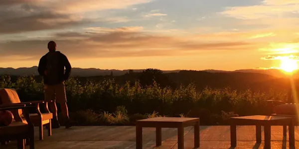 horizon, sunset, dusk, evening, furniture, afterglow