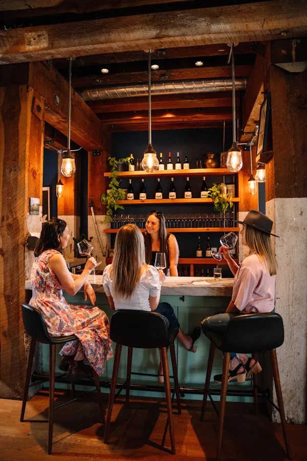 furniture, table, chair, drinking establishment, building, leisure
