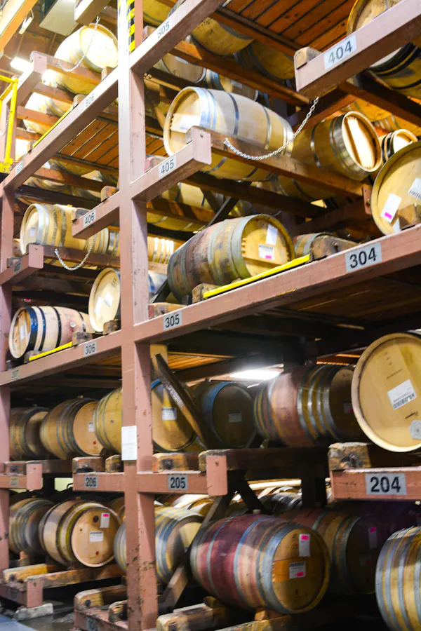 barrel, mass production, winery, wine cellar, metal, circle