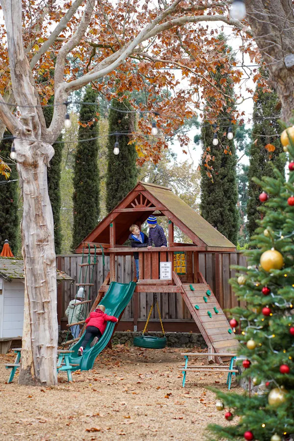 wood, playground slide, outdoor play equipment, recreation, chute, playground
