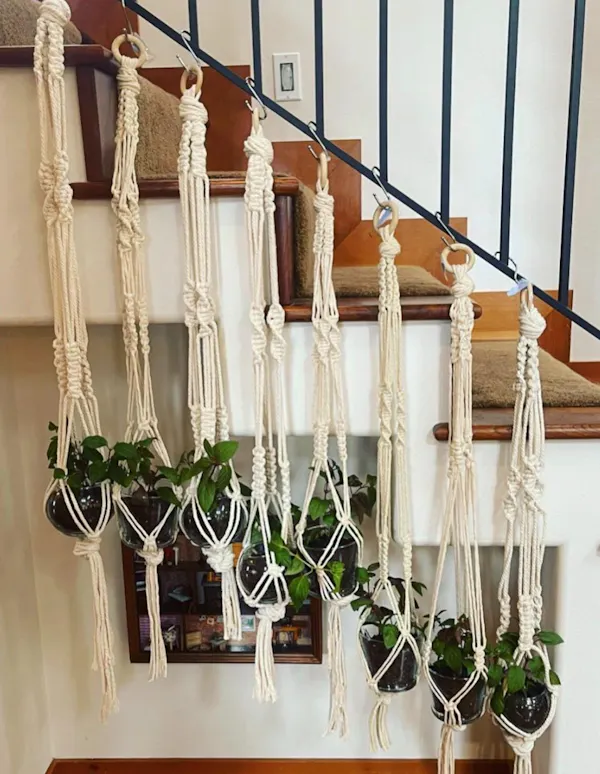 rope, natural material, knot