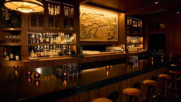 bar, pub, ceiling, wood stain, drinking establishment, hardwood