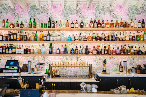 shelf, bottle, drinkware, shelving, glass bottle, drink