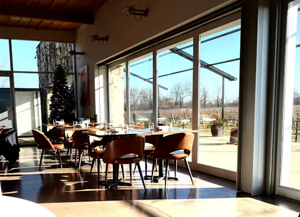 furniture, chair, restaurant, glass, shade, kitchen & dining room table