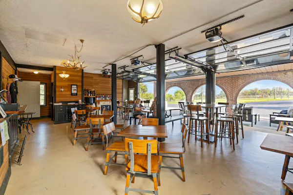 furniture, chair, restaurant, hardwood, shade, wood stain
