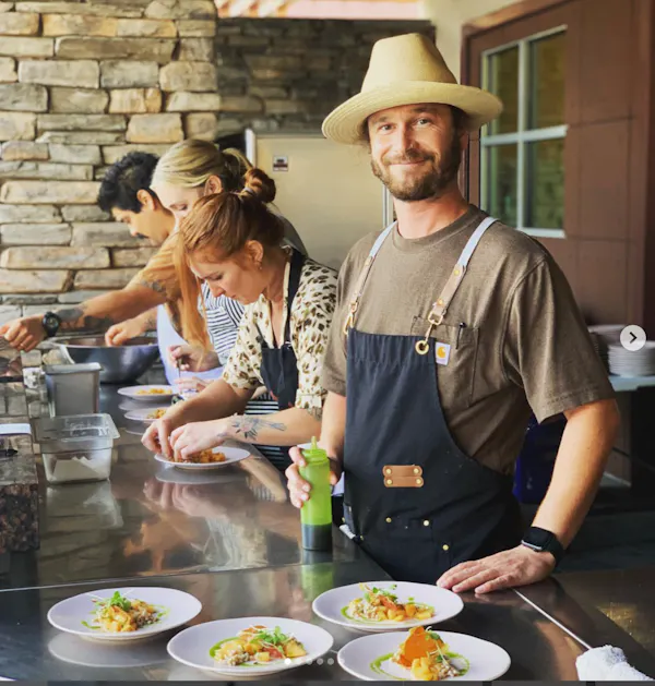 tableware, cooking, food, hat, cook, apron