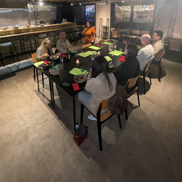 furniture, table, chair, jeans, lighting, conversation