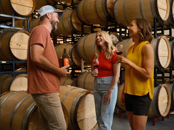 smile, waist, blond, barrel, fun, leisure