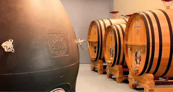 barrel, musical instrument, wood, winery, gas, wine cellar