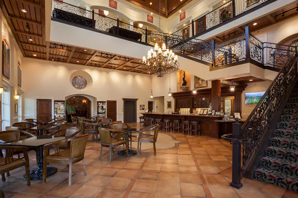 building, table, chair, hall, floor, picture frame