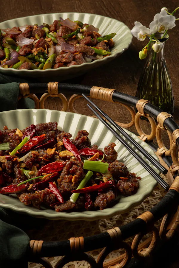 food, ingredient, meat, tableware, beef, produce