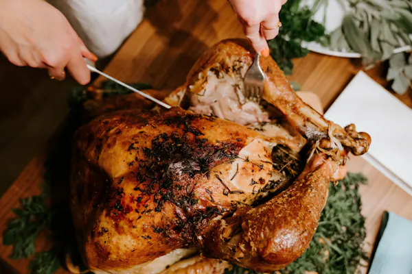 food, turkey meat, tableware, ingredient, drunken chicken, recipe