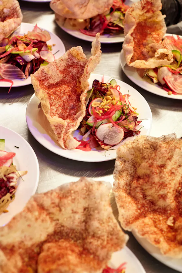 food, tableware, ingredient, dishware, plate, finger food