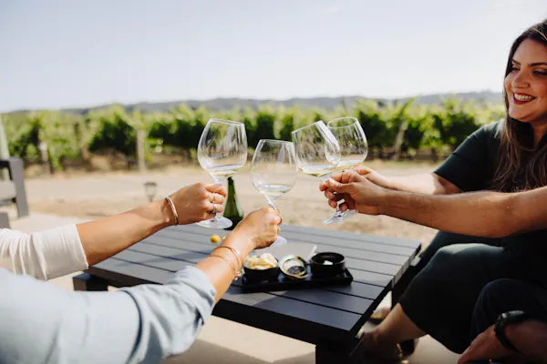 tableware, hand, stemware, drinkware, sky, smile