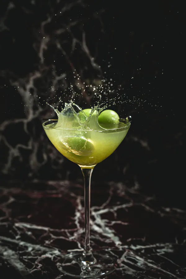 alcoholic drink, tableware, liquor, cocktail, classic cocktail, fruit