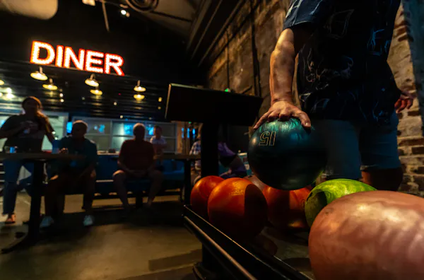 bowling equipment, bowling, bowling ball, ball game, individual sport, sports equipment