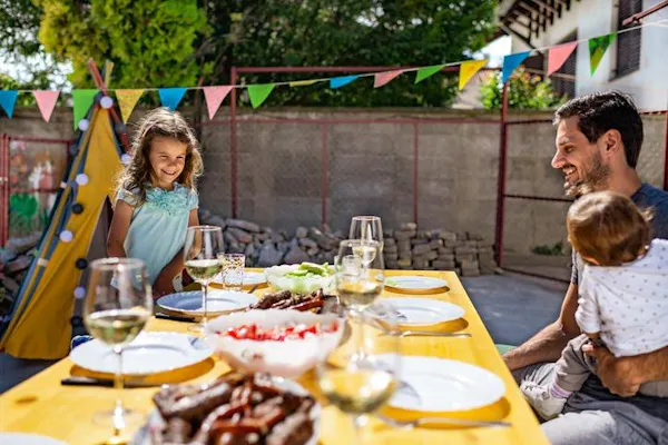 shirt, child, recreation, table, leisure, furniture
