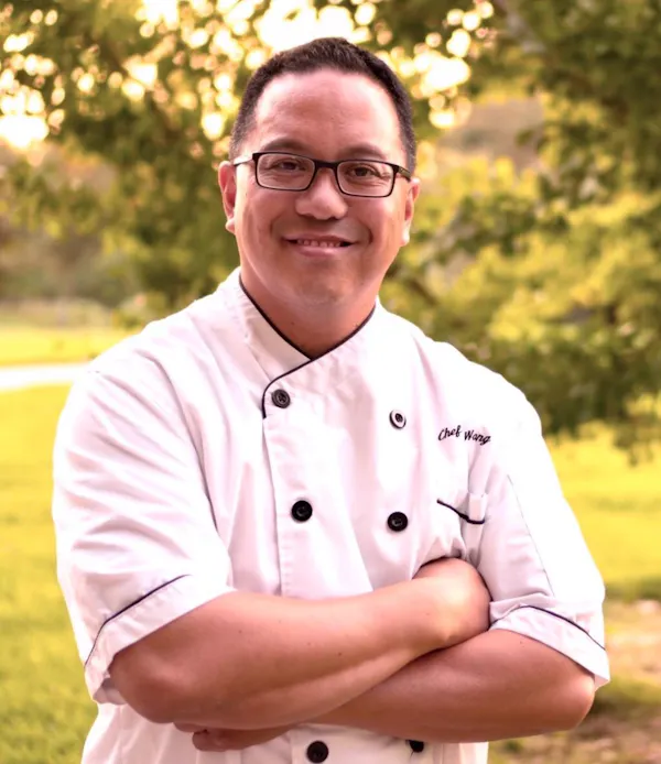smile, happiness, uniform, chef, facial expression, collar