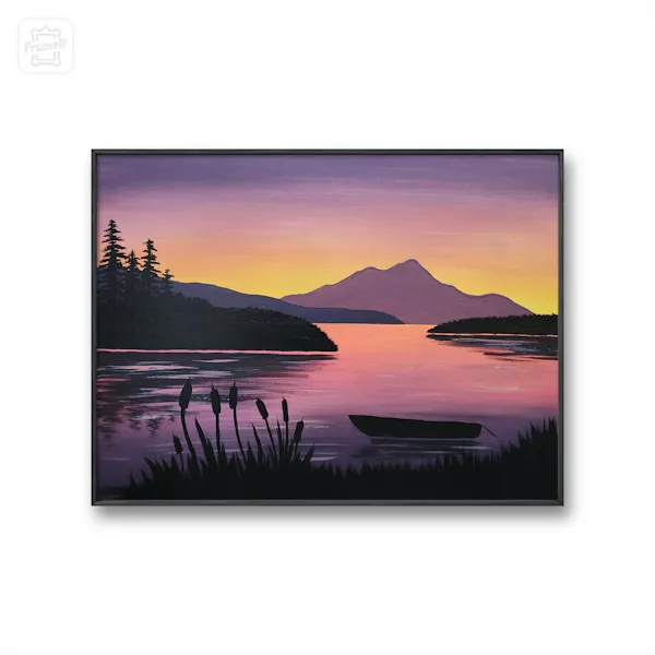 afterglow, mountainous landforms, sunset, dusk, natural landscape, horizon