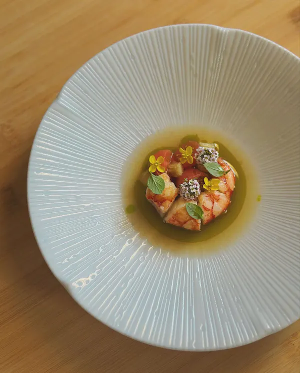 food, tableware, dishware, culinary arts, plate, ingredient