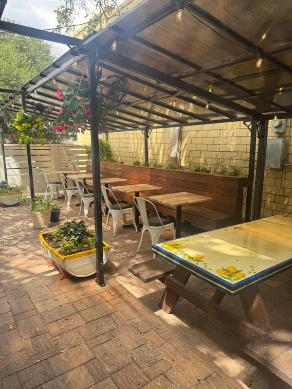 wood, furniture, floor, outdoor table, restaurant, chair
